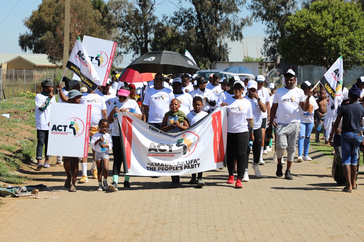 ACTYouthWing_'s tweet photo. Walking the talk for diabetes awareness! ACT members join the community in raising awareness, promoting healthy living, and standing together for a healthier future. Every step counts! #DiabetesAwarenessWalk #ACTForChange #VoteACT
Ace Magashule Ndlozi EFF MK Party Nigeria Mofaya Small Business Matters