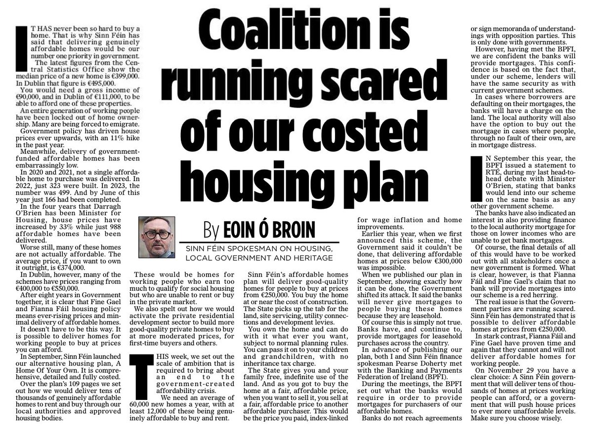 Eoin Ó Broin tweet media