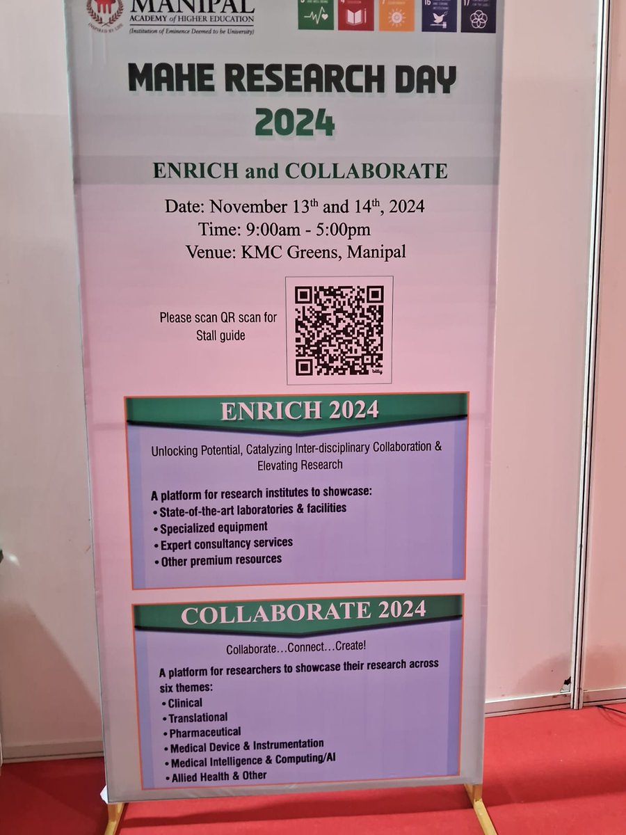 KoushikSau (@koushiksau) on Twitter photo It was a great experience as team to participate in Collaborate section of #MAHEResearchDay2024 along with <a href="/MamtaSi24996719/">Mamta Singh</a> <a href="/naveenv34192723/">naveen vs</a> of <a href="/OT_MCHP_MAHE/">Occupational Therapy at MCHP, MAHE, Manipal</a> <a href="/MCHP_MAHE/">MCHP</a> and Shweta Vincent <a href="/MIT_MANIPAL/">Manipal Institute of Technology, Manipal</a>.
This event was organized by <a href="/MAHE_Manipal/">Manipal Academy of Higher Education</a> It was a great experience as team to participate in Collaborate section of #MAHEResearchDay2024 along with <a href="/MamtaSi24996719/">Mamta Singh</a> <a href="/naveenv34192723/">naveen vs</a> of <a href="/OT_MCHP_MAHE/">Occupational Therapy at MCHP, MAHE, Manipal</a> <a href="/MCHP_MAHE/">MCHP</a> and Shweta Vincent <a href="/MIT_MANIPAL/">Manipal Institute of Technology, Manipal</a>.
This event was organized by <a href="/MAHE_Manipal/">Manipal Academy of Higher Education</a>