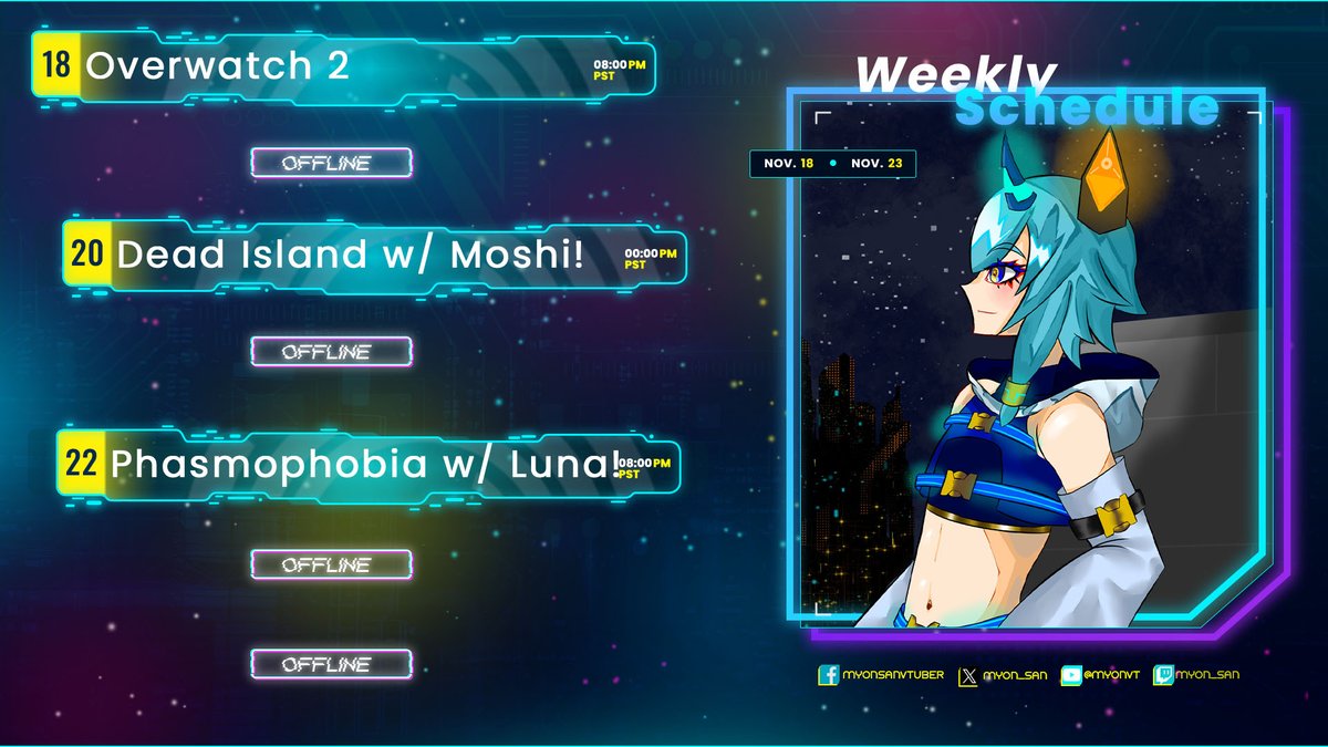 Myon 🐺 Cyberpunk Sigbin Vtuber 🇵🇭 tweet media