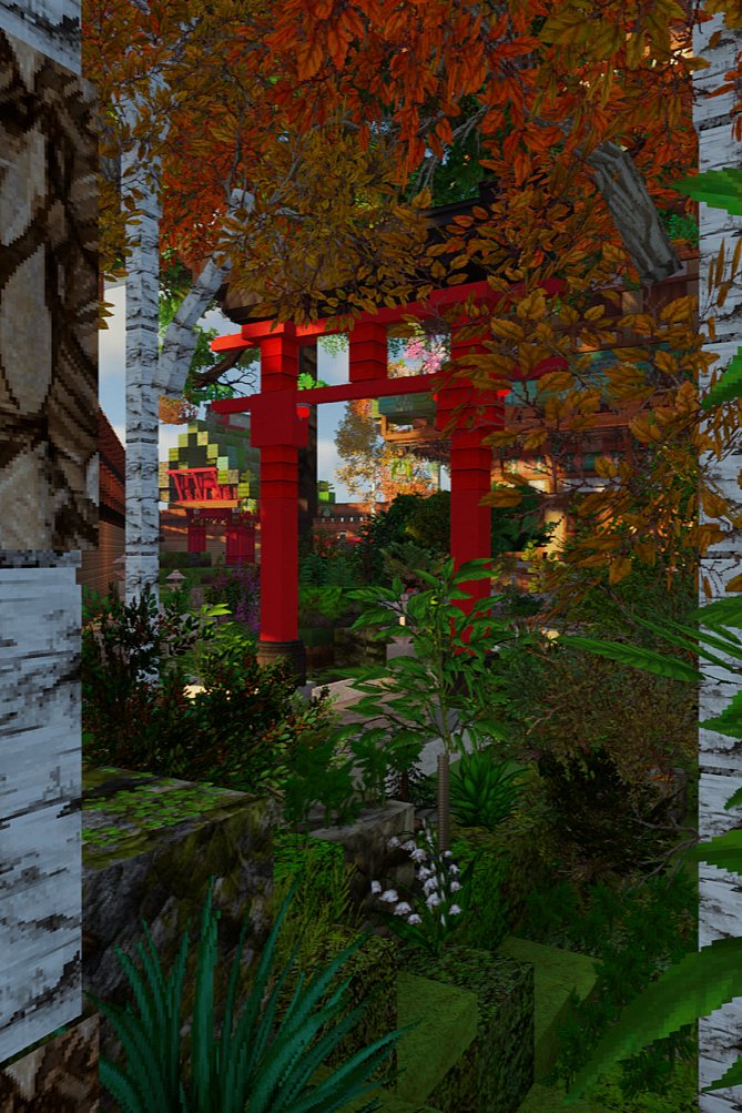 JacobArchitect's tweet image. ⛩️Pagoda park under construction on @CubedCommunity 
Shaders: Chocapic 13
#Minecraft  #minecraft建築コミュ  #architecture  #Minecraftbuilds
