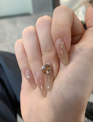 今日のネイルはきれいでしたか?