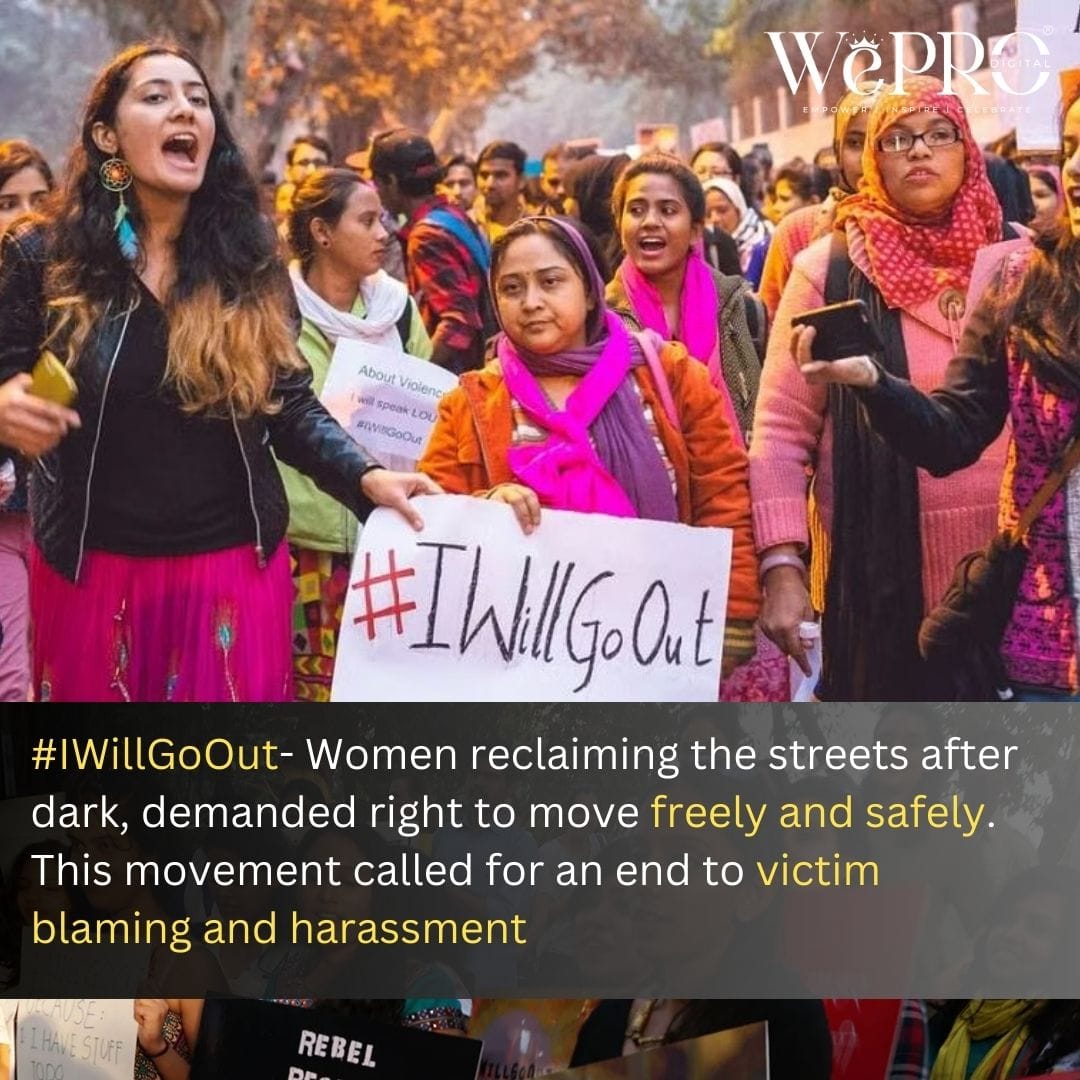 WeproDigital's tweet photo. Empowering India’s Women Through Bold Feminist Campaigns!

From fighting menstrual taboos with #LahuKaLagaan to demanding safety in public spaces with #WhyLoiter, these movements are reshaping the narrative for equality. 

#IWillGoOut #PinjraTod #ShareTheLoad #Feminism https://t.co/Jybu0kR6dC
