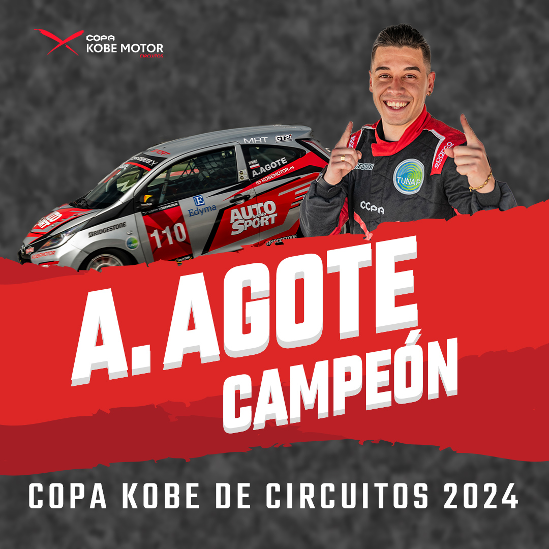 Adrián Agote ¡¡Campeón de la Copa Kobe de Circuitos 2024!!