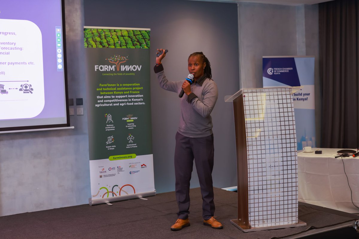 tenderzville's tweet photo. Last week's #FrenchWeek🌿 where @Call_me_Etsula  joined the Farm'Innov Project discussion on transforming Kenya's agrifood supply chains.
Supply chain, the opportunity, hidden in plain sight!
#supplychainmanagement https://t.co/QRKbdjD1l7