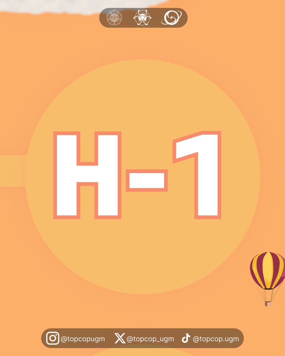 TOPCOP_UGM's tweet photo. [H-1 BABAK SEMIFINAL DAN FINAL TOP COP 2024]

Halo, TOP COP Fighter! 🦸‍♀️🦸

Tidak terasa sudah H-1 menuju babak semifinal dan final Top Cop 2024! Ayo, persiapkan dirimu dan jadilah juaranya 🏆🔥

See you, Fighters! 🦸‍♀️🦸 https://t.co/8sFAvVRSsp