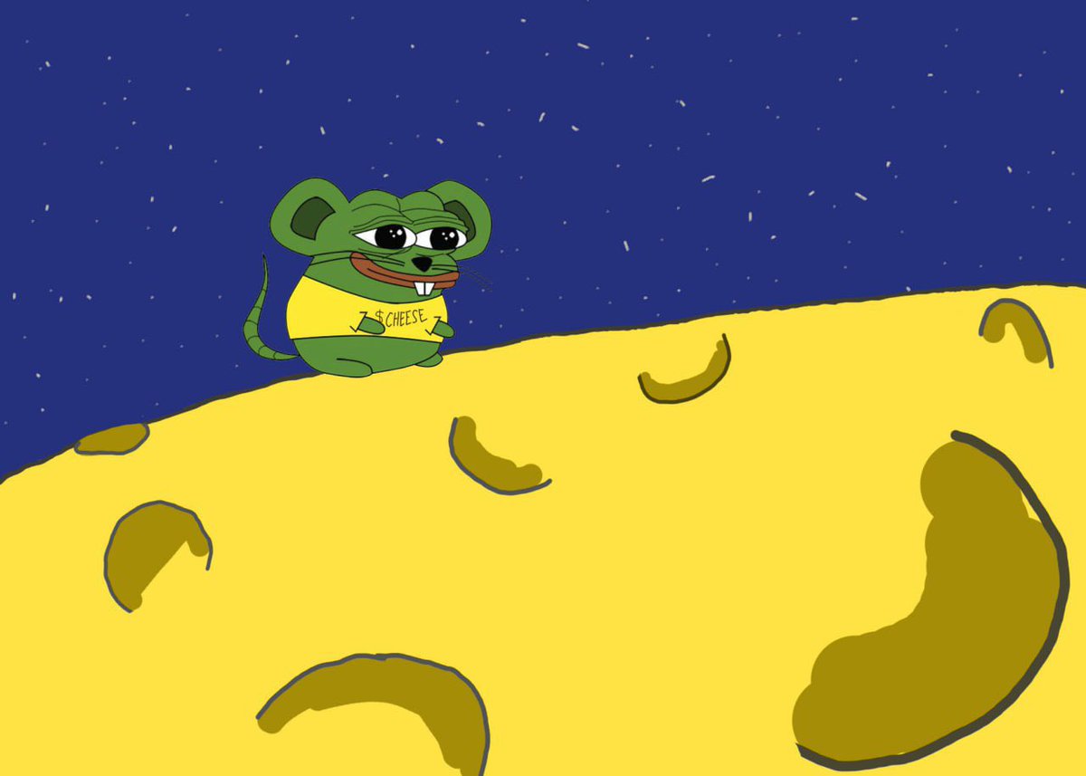 That_Dude__Jeff's tweet photo. @notthreadguy $CHEESE 100x is programmed, lock in anon. @Cheesepepecoin on SOL B1KrhWbacPi3tpjWqnsbjKQJEkp3RvWppGxNzUYBpump https://t.co/2kJLPg3MFk