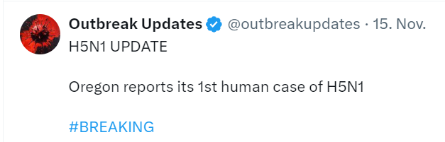 piratebasewien's tweet image. während #Trump mit #RFKJr einen #impfgegner zum gesundheitsminister macht, pirscht sich still und leise ein gefährlicher virus #H5N1 an uns menschen heran.

das könnte nicht nur für die #USA sondern für uns alle ziemlich böse enden.