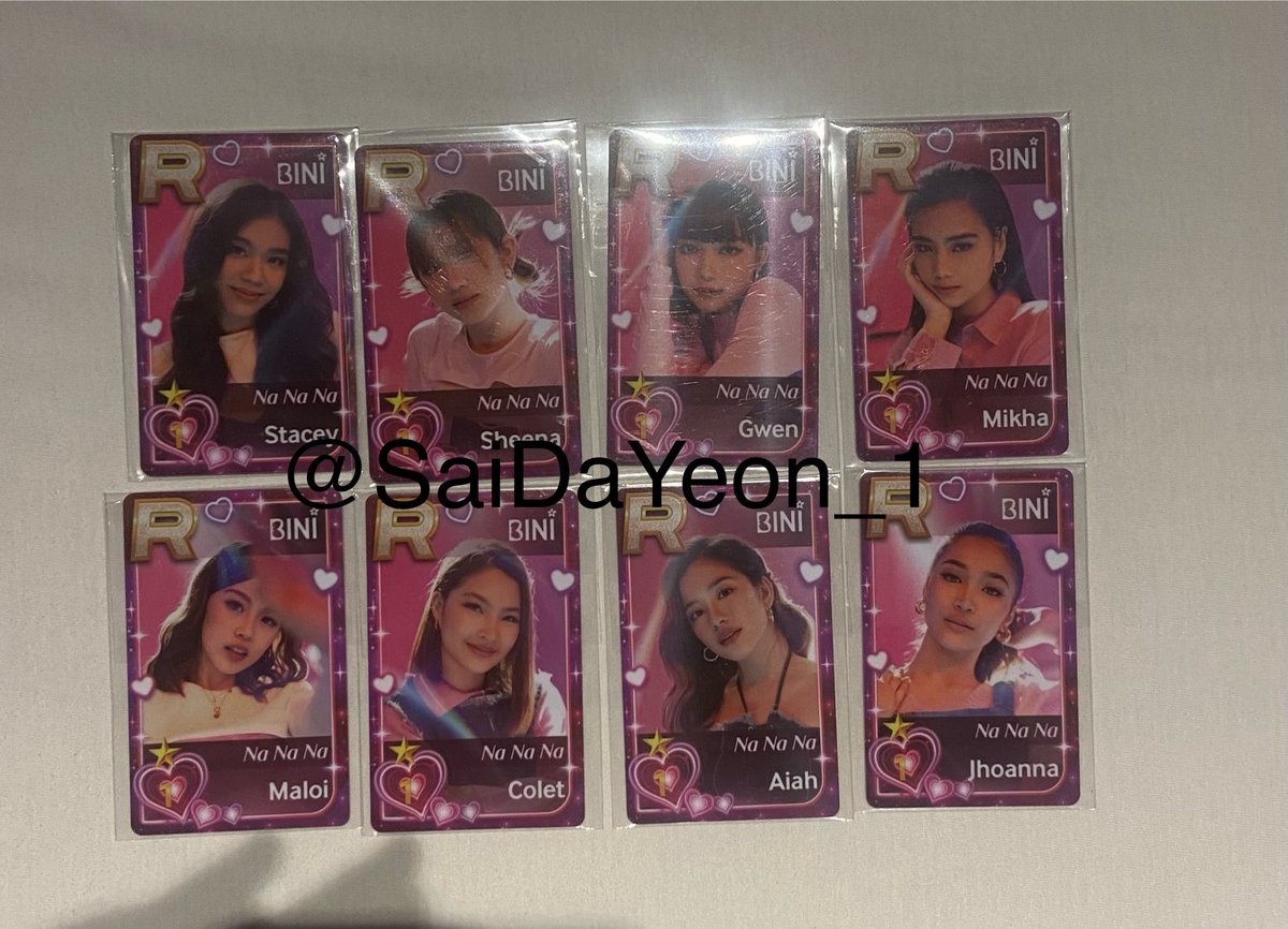 SaiDaYeon_1's tweet photo. wts lfb ph

𓂋 SEALED BINI SUPERSTAR PHILLIPINES NA NA NA PHOTOCARDS - 5k per set

𓏸 onhand, don't claim if sensitive! 
𓏸 strictly selling as per OT8 only
𓏸 3 sets available
𓏸 reply / dm " Mine + set" to claim

T. ssph colet mikha gwen aiah jhoanna sheena maloi stacey https://t.co/dcNQTzvybg