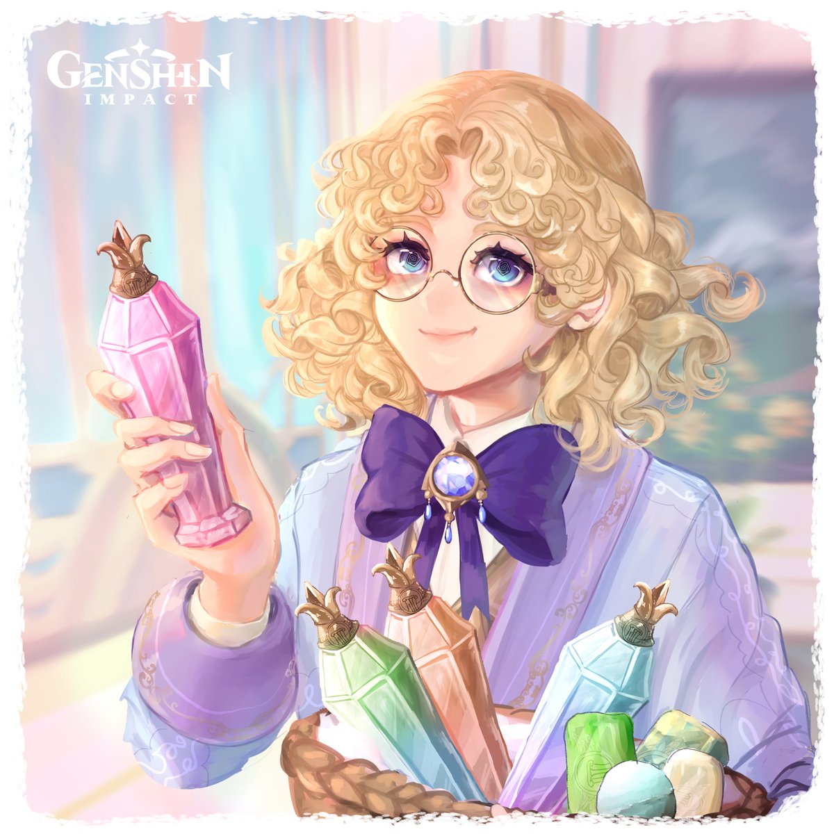 Happy Birthday, Peppers!

"Oh! There you are! I was just getting finished with this batch- Oh? Yeah! You remembered! What a pleasant surprise! I had many friends send their regards as well, I love birthdays! How about you help me with these so we can clock off early?"