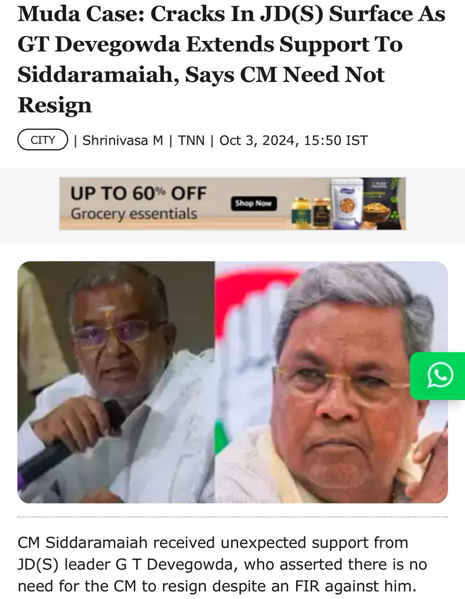 ravikeerthi22's tweet image. Month ago during Dasara Inauguration Program our Chamundeshwari MLA was batting for CM &amp;amp; locals knew that few ex &amp;amp; present MLAs of Mysuru district are also there in MUDA Scam , now its coming out.

#MudaScam #Mysuru