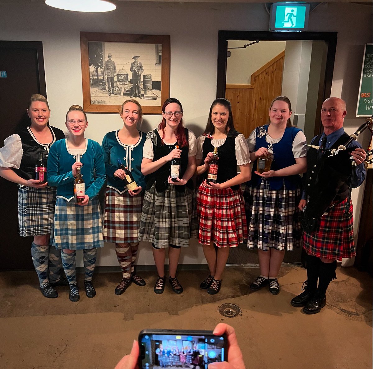 TheBushwakker's tweet photo. It wouldn’t be a Bushwakker Scotch Tasting without performances from the Regina Highland Dancing Association and one young-looking birthday boy piper! #scottishdance #piperpower #scotchtasting #bushwakkerbrewpub https://t.co/Z54OcwtmvH