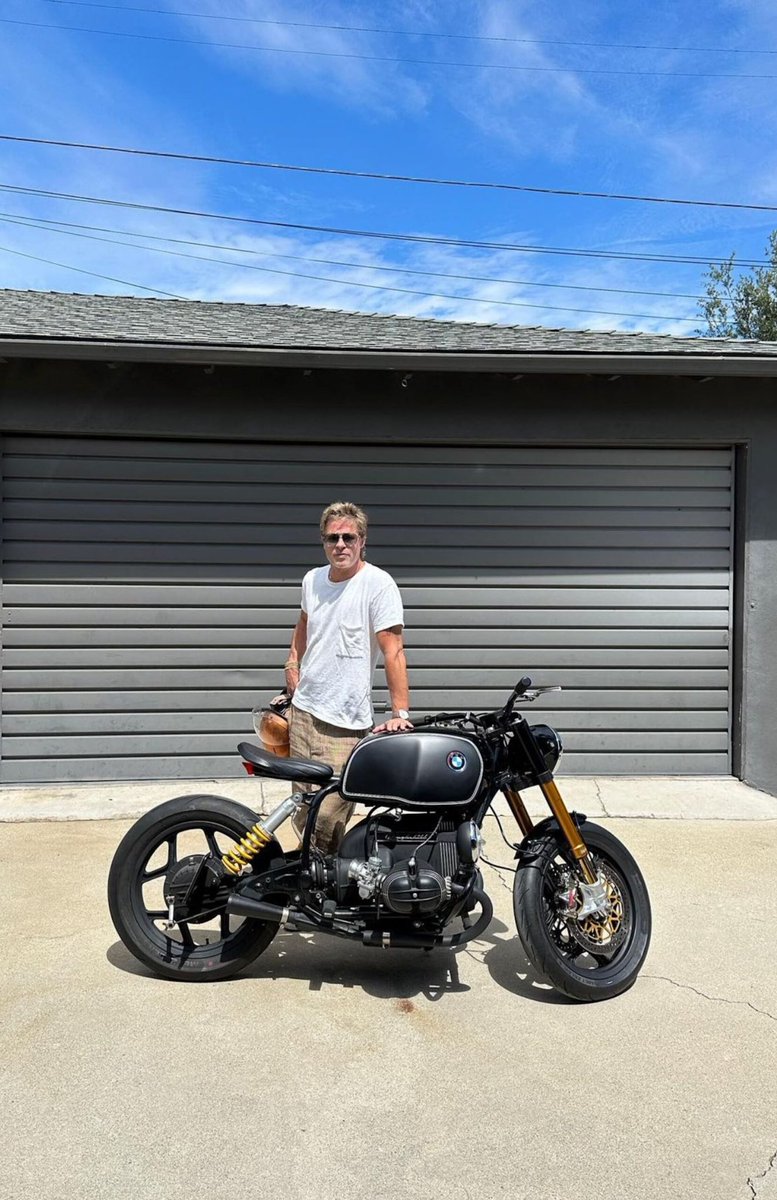 benbranch's tweet photo. This was a fun story to do! Brad Pitt's R80 custom by Roughchild Customs - up on Silodrome today

Link: https://t.co/ks0GBVt1OC https://t.co/0l4BUFdoPx
