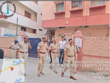 MalkajgiriCop's tweet photo. 📢 Smooth & Secure! | Group-3 Examination 📝

#RachakondaPolice are working diligently to ensure a safe, smooth, and stress-free environment for all #Group_3 exam aspirants today. From managing traffic to securing examination centers, we’ve got it all covered! ✅

🌟 Good luck to all candidates! Let’s make this a day of discipline, focus, and fairness. Together, we can ensure a successful examination process.

📌 #RachakondaPolice #Group3Exams #PublicSafety #BestOfLuck
