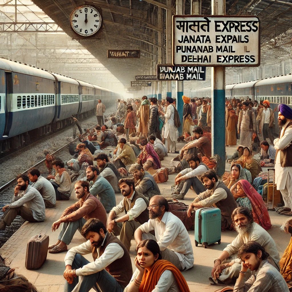 SPratapgar10754's tweet photo. ट्रेनों की लेटलतीफी से यात्री परेशान

मां बेल्हा देवी धाम, #प्रतापगढ़ जंक्शन पर शनिवार को चार एक्सप्रेस ट्रेनों की लेटलतीफी से यात्री परेशान रहे। जनता एक्सप्रेस, पंजाब मेल और वाराणसी-दिल्ली जैसी प्रमुख ट्रेनों में देरी होने से यात्रियों को मुश्किलों का सामना करना पड़ा। https://t.co/7C6xDxOhhk