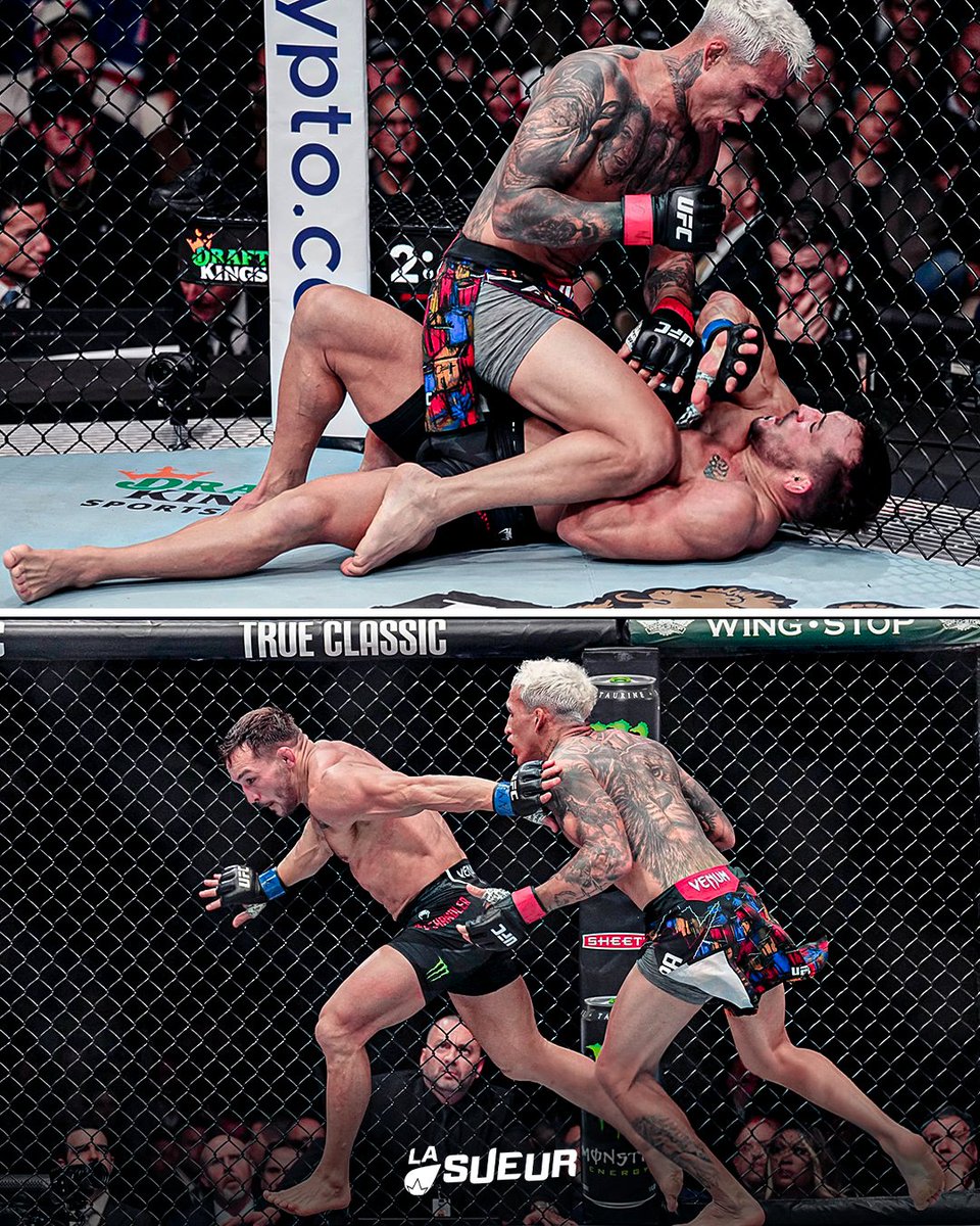 LaSueur_off's tweet photo. Charles Oliveira a littéralement TRAUMATISÉ Michael Chandler. 🥶

#UFC309 https://t.co/F0rfQFl5Vp