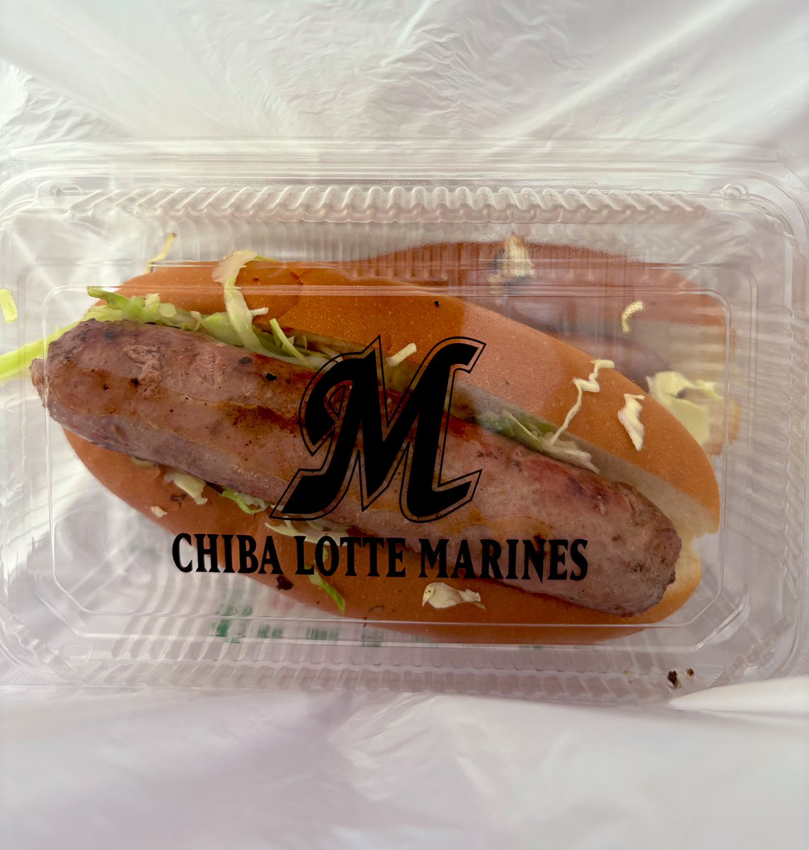 マリキャンのホットドッグ美味しくてパクパク🌭