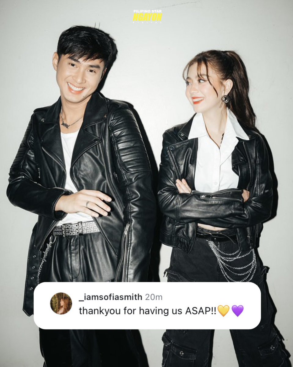 psngayondigital's tweet photo. ‘Pinoy Big Brother: Gen 11’ big winner na si Fyang Smith, nag-share sa Instagram ng ilang photos kasama ang former housemate na si JM Ibarra.

“thankyou for having us ASAP!! 💛💜,” sulat ni Fyang sa caption.

(Instagram/_iamsofiasmith) https://t.co/Zs9JFoP0Ve
