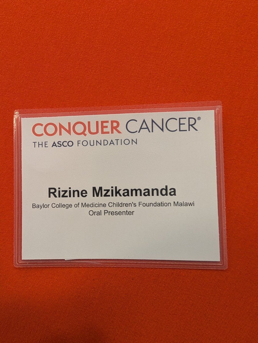 docriz_mzik's tweet photo. I recently had the privilege of attending the Conquer Cancer Scientific and Career Development Retreat, where I had the opportunity to present our work on finding locally tailored solutions for treating children with Burkitt’s lymphoma in Malawi.@ConquerCancerFd @ASCO https://t.co/IZmiqf3g1N
