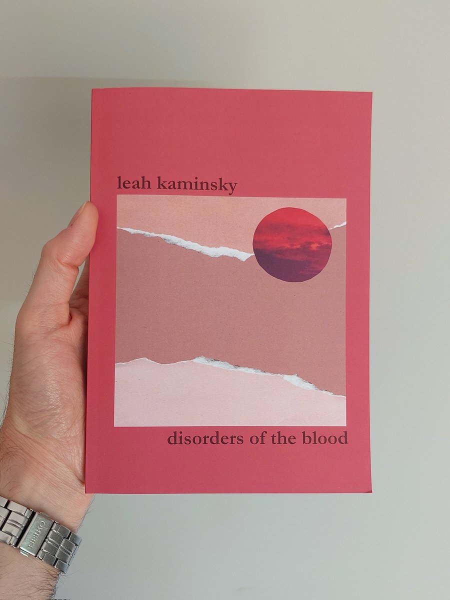 I can say first-hand that <a href="/leahkam/">Leah Kaminsky</a>'s 'Disorders of the Blood' is an excellent &amp; important book, complete with the perfect final poem &amp; final line. I'd recommend picking up a copy
puncherandwattmann.com/product/disord…
<a href="/PuncherWattmann/">Puncher and Wattmann</a> #poetry #healthhumanities #ecopoetry #poets #doctorpoets