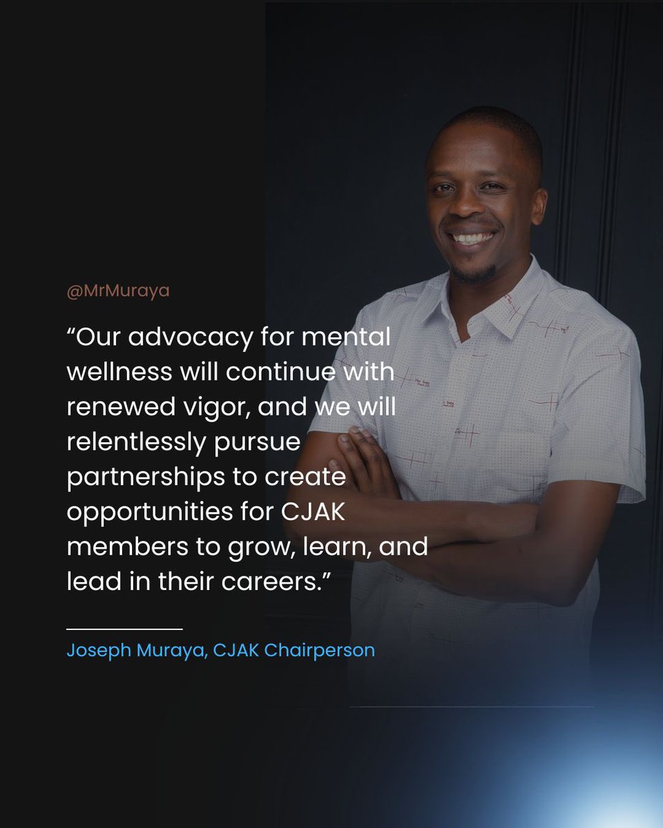 At <a href="/CrimeScribesKE/">Crime Journalists Association of Kenya-CJAK</a> our advocacy for mental wellness will continue with renewed vigor, and we will relentlessly pursue partnerships to create opportunities for CJAK! #IamCJAK