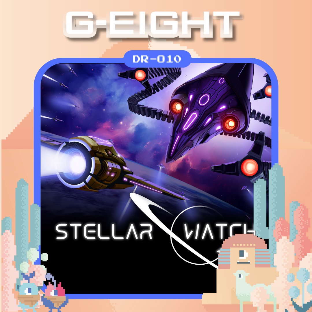geight_tw's tweet photo. Stellar Watch 是一款動態、roguelike 塔防遊戲，具有獨特的旋轉機制。升級無人機，解鎖新科技，並操作你的星艦以智勝敵人。

🔵 G-EIGHT 2024
📅 11/29-12/01 
🏢 台北花博爭豔館 https://t.co/0oYRqQuqQ7