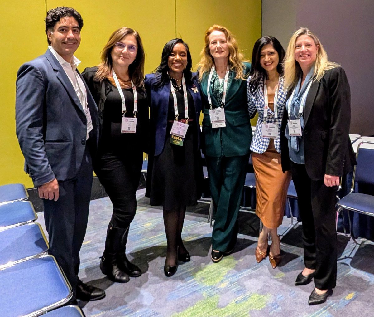 Great collaboration between radiologists and cardiologists at <a href="/AHAScience/">AHA Science</a> #AHA2024