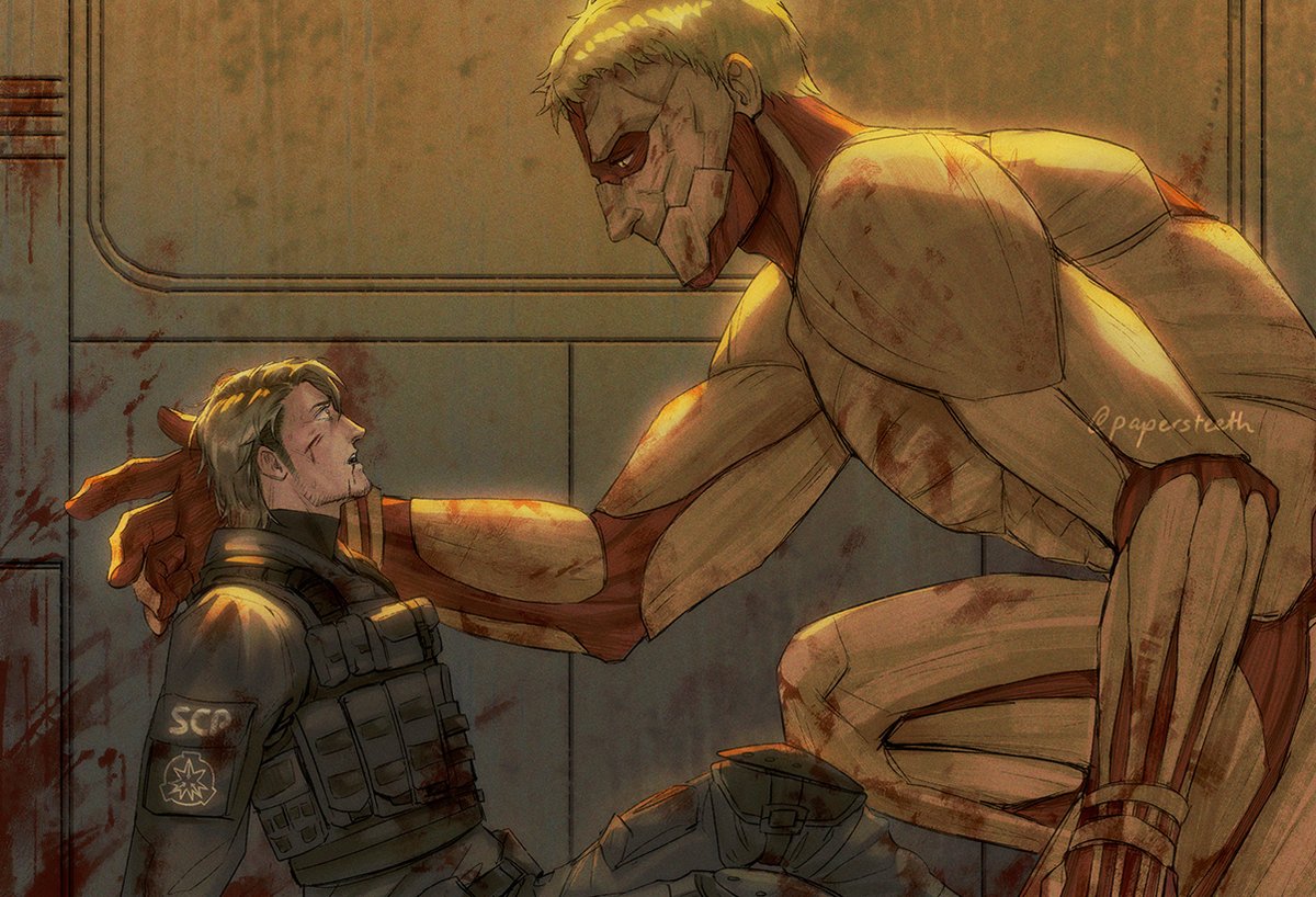 Day 1: The Beast Within -- soldier and SCP
#ReiJeanHalloweenWeek #ReiJean #ライジャン

"You... You saved me?"