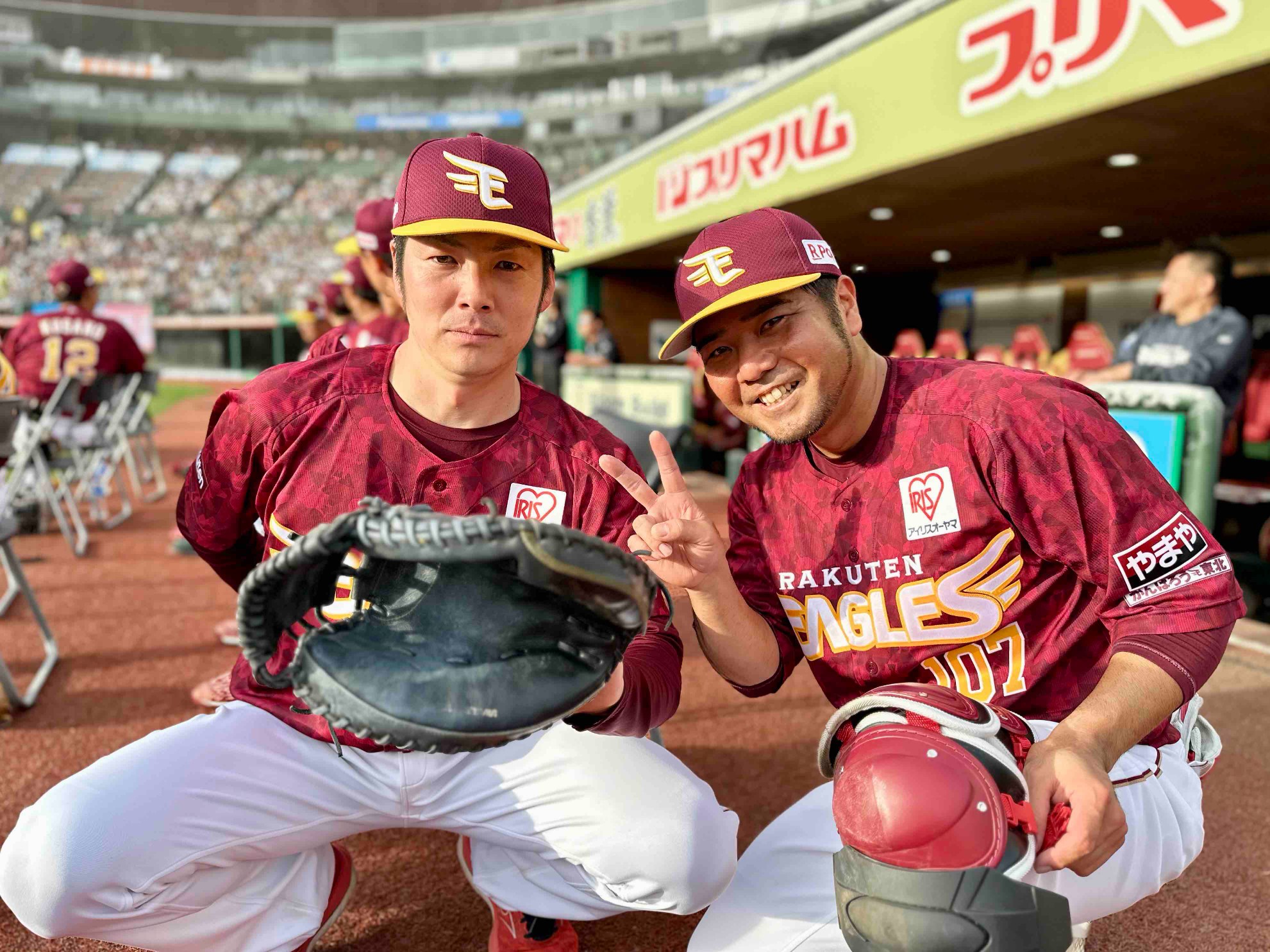 実使用・直筆サインなし】2012年モデル 震災喪章有 伊志嶺忠 楽天イーグルス ウェア