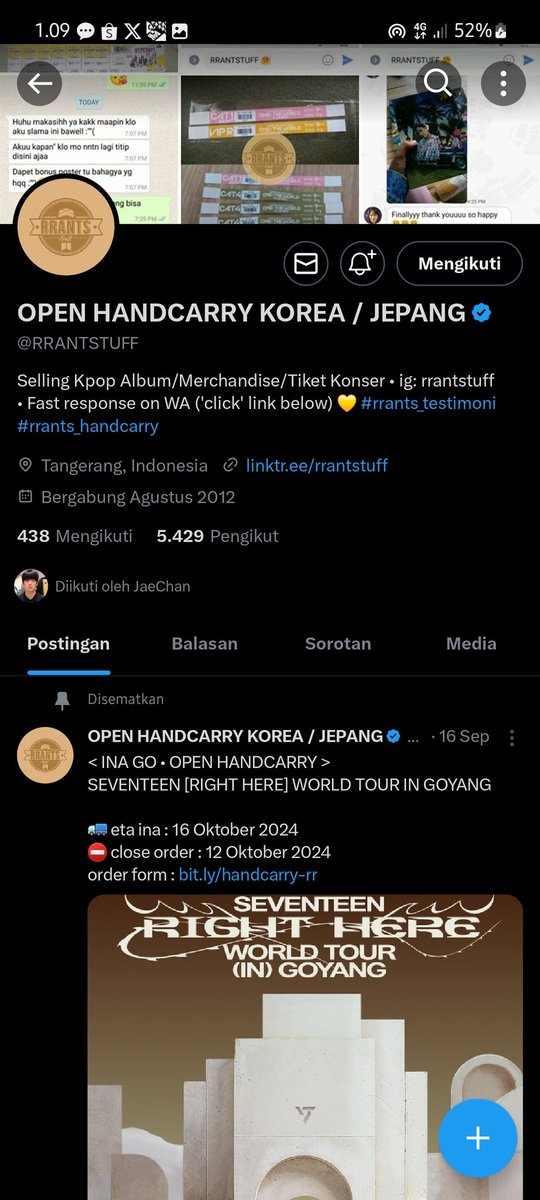 nightyjae14's tweet photo. @RRANTSTUFF Done qaqa..semogaaa aku bisa ketemu my lovely bonon,raden kang mas wonuuu dan uri leader SEUNGCHEOL dari giveway ini YUHUUUU😭🙌🏼
Bismillah bismilah bismillah...😇🤲🏻 https://t.co/UjapTwk1SI