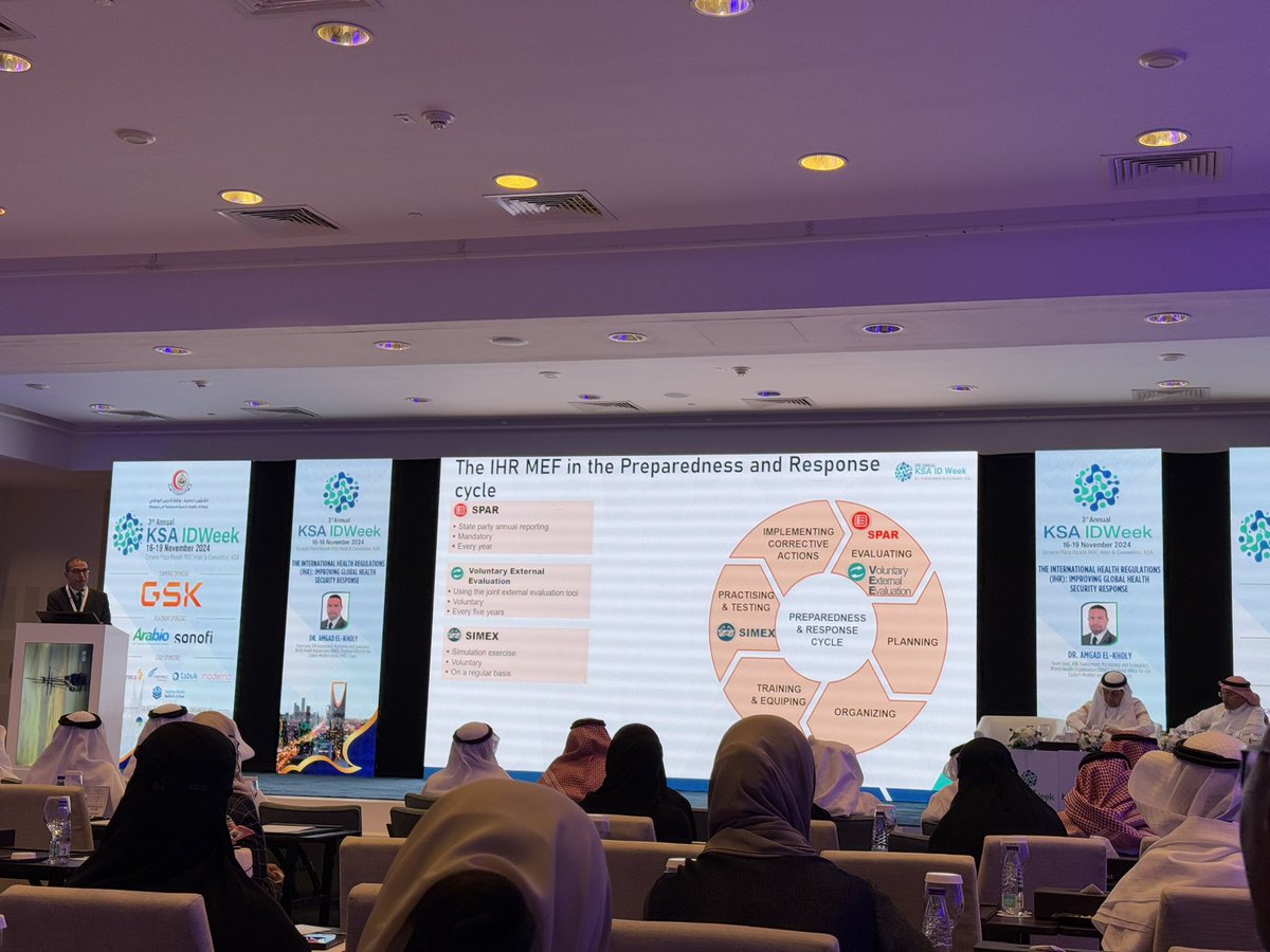 Excited to attend #KSAIDWeek starting today! Thrilled to share insights tomorrow on the role of the microbiome in infectious diseases. Stay tuned for fascinating discussions on advancing infectious disease research!