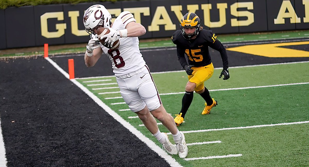 Cobber football capped its season in winning style as they rallied to beat Gustavus 17-13. The victory gives the Cobbers a 7-3 overall record for the year &amp; a 6-2 mark in conference play. Both win totals are the most since the 2017 season.

𝗥𝗘𝗖𝗔𝗣---&gt; tinyurl.com/y52abzzd
