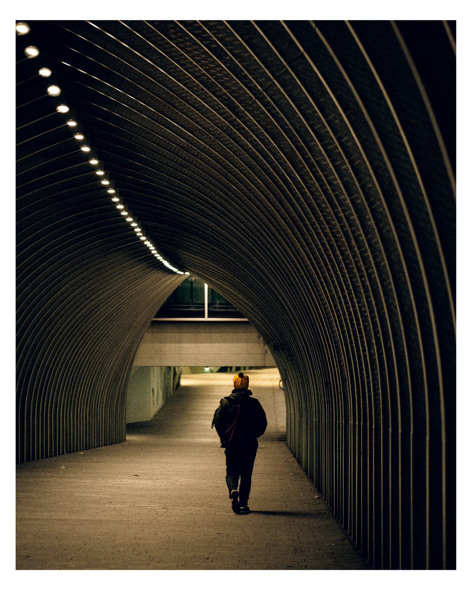 “Steps echo softly,
Curved shadows cradle the lone—
Path to nowhere bends.”

#streetphotography #photography #photographylovers #fujifilm