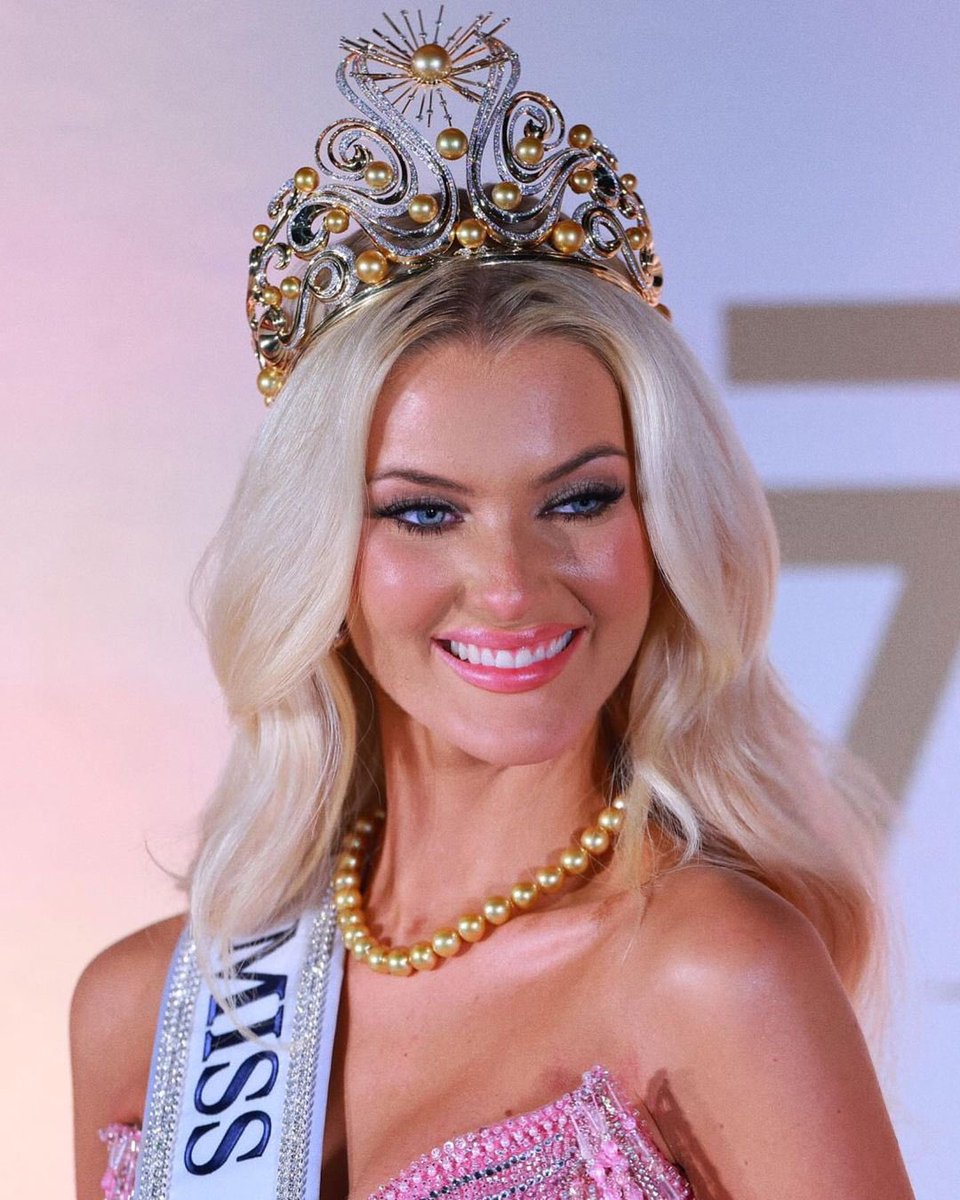 PageantTimes's tweet image. Newly Crowned Miss Universe 2024 Victoria Kjaer from Denmark 🇩🇰
