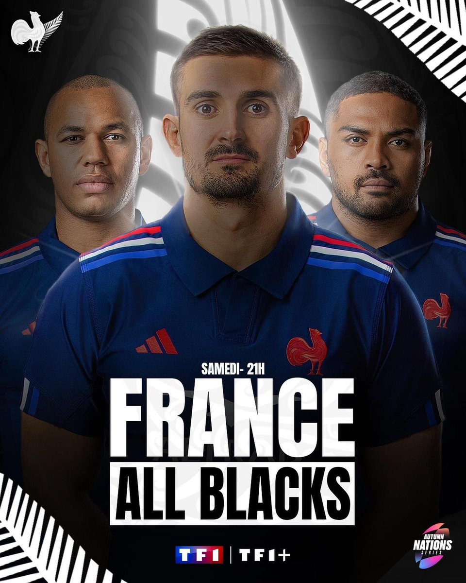TF1 Pro (@tf1pro) on Twitter photo #Audiences <a href="/TF1/">TF1</a> #XVdeFrance
Record historique pour un test match FRANCE / NOUVELLE-ZÉLANDE commenté par <a href="/stefetche/">Stefan Etcheverry</a> & <a href="/thomaslombard3/">Thomas Lombard</a> et <a href="/chcalifano/">christian califano</a>
📌7,3M de tvsp
🔥Jusqu’à 8,3M
Très Large leader :
✅38% PdA 4+
✅49% PdA 25-49
✅52% PdA Hom 25-49
✅63% PdA 15-24
✅47% PdA FRDA-50 #Audiences <a href="/TF1/">TF1</a> #XVdeFrance
Record historique pour un test match FRANCE / NOUVELLE-ZÉLANDE commenté par <a href="/stefetche/">Stefan Etcheverry</a> & <a href="/thomaslombard3/">Thomas Lombard</a> et <a href="/chcalifano/">christian califano</a>
📌7,3M de tvsp
🔥Jusqu’à 8,3M
Très Large leader :
✅38% PdA 4+
✅49% PdA 25-49
✅52% PdA Hom 25-49
✅63% PdA 15-24
✅47% PdA FRDA-50