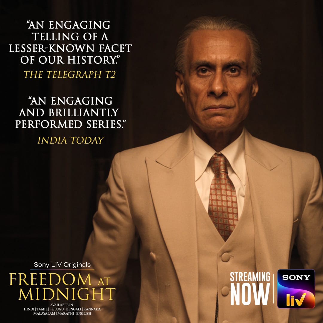 Really an engaging and thriller storyline.. don't miss to watch this..
#FreedomAtMidnightSeries