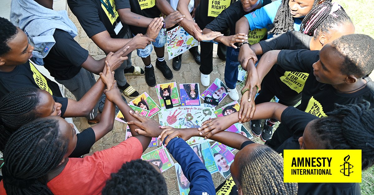 amnesty_zim's tweet photo. #InCaseYouMissedIt 

Yesterday, Amnesty International Zimbabwe  officially launched the 2024 #Write4Rights Campaign at Bindura University of Science Education.

Students took action through writing letters and signing online petitions.

#Write4Rights is Amnesty International’s largest annual letter-writing campaign.

Each year, Amnesty International uses the power of words to help free people who are unjustly imprisoned by inviting millions of people to write letters demanding action.

For over 20 years, Amnesty International’s annual Write for Rights campaign has transformed the lives of people whose rights have been wronged. 

Using the power of their words, Write for Rights supporters have united behind a common purpose: together, we can change lives for the better.

By writing a letter, sending a tweet, or signing a petition you can change a life.

Write a letter. Change a life.

Get involved!

Take action today: https://t.co/GQUP5LUy7p

#W4R24 #Write4Rights✍️