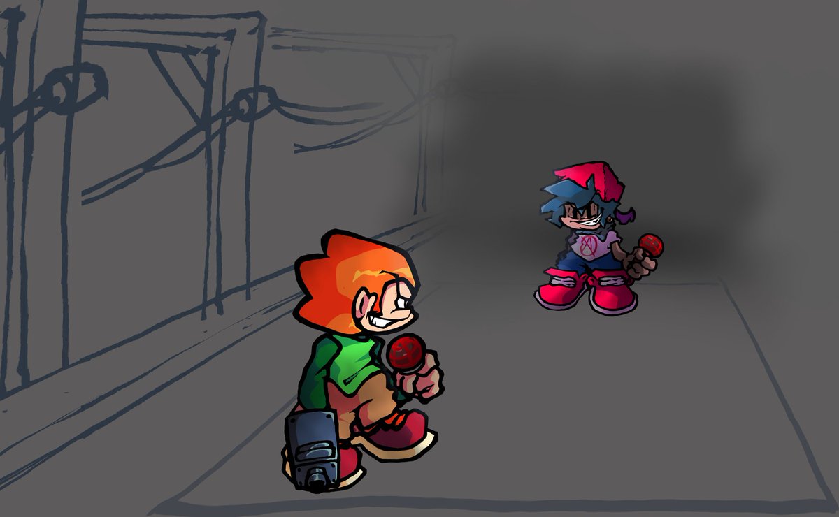 Dis is little goober
Backstory explains that Bf keeps losing, and losing and losing every single time. But Retracted] gave bf this Op mic that Steals the soul of the opponents so eventually he did take a beating [hence the cloth] and changed his apprentice overtime, Name is funni