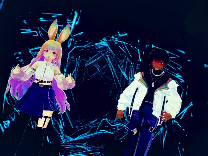 いつもオンラインだけど、リアルもやっぱ楽しいな #V_REAK