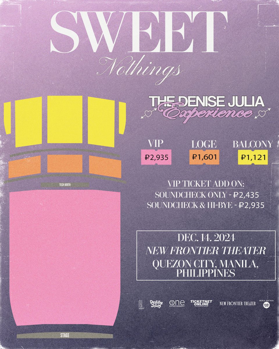 denisejvlia's tweet photo. general ticket selling is now opeeeen💕

https://t.co/Z5eljLjjV1

see ya💕 https://t.co/5y5ys6WTFc