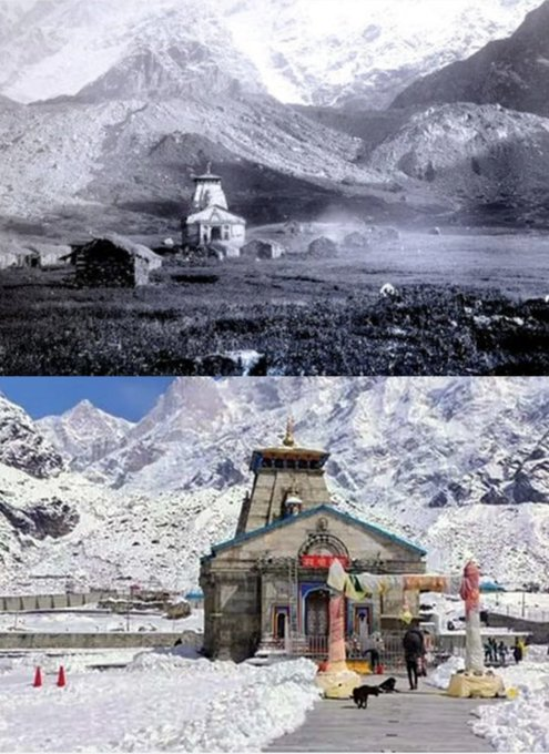 brstelanganabha's tweet photo. 1. Kedarnath India
#Thread #WorldChanges #Kedarnath #TimeTravel #AmazingJourney #HistoryUnfolded #ChangeIsHere #EvolvingWorld #NostalgiaTrip #CulturalShift #LifeThroughTheYears #IncredibleTransformations #PastVsPresent #TravelDiaries #ExploreTheWorld #GlobalEvolution #MindBlowing https://t.co/Z10lwxHv77