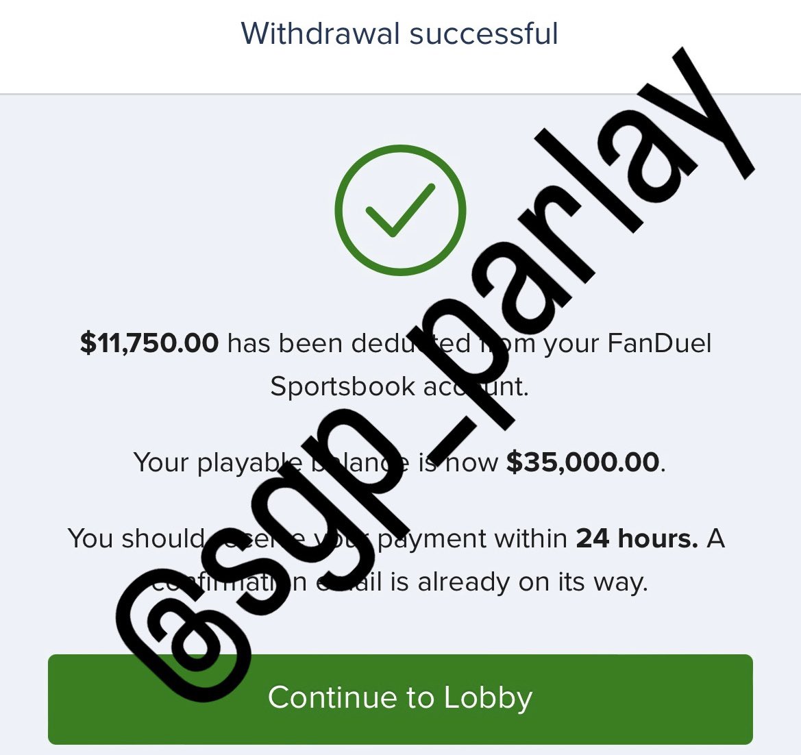 SMACKED FANDUEL AGAIN 🤑

$11,750 Withdrawal 🙌

Retweet &amp; Like the post below for a chance at $500!

Comment your cashapps and venmos below!

Blessing a lucky follower 🍀