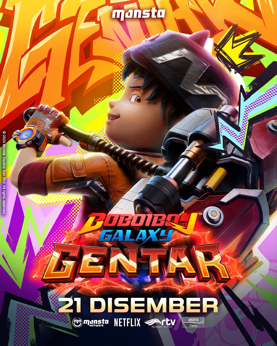 Cyber_Galaxxy's tweet image. This poster 
⬅️⬅️

#BoBoiBoyGentar #EATM2