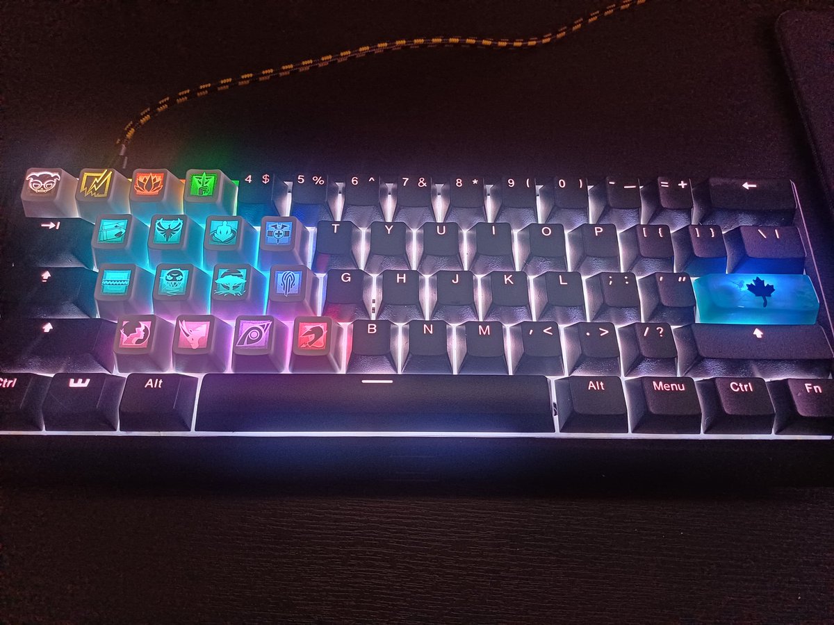 레식 키캡 미춰따... 너무 이뻐버려