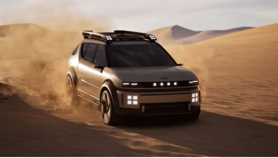 AutoComms_'s tweet image. Hyundai’s bold new hydrogen-powered EV concept offers a glimpse into its vision for sustainable transport, though hydrogen technology still has challenges to overcome. This concept underscores Hyundai’s commitment to innovative, eco-friendly solutions for the future #Hydrogen ...