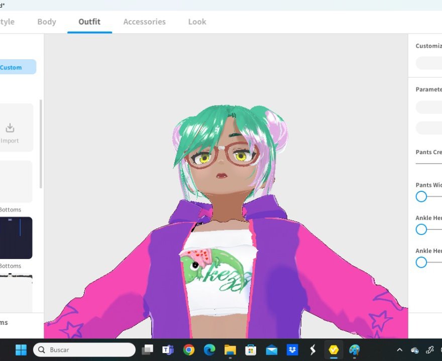 BadytheNight's tweet photo. Me esta gustando
Nuevo avance en el avatar #vroid de @FuelVT asta al dibujo de la blusa le estoy dando mi propio toque 😉👌 creo que el microfono y aretes los are en #bleender y #unity
#vtuber
#3d https://t.co/BJPiQ35eXY