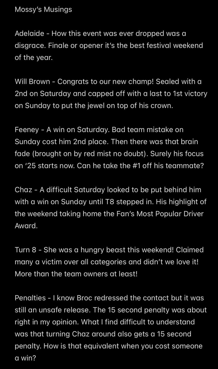 V8SC Opinion tweet media