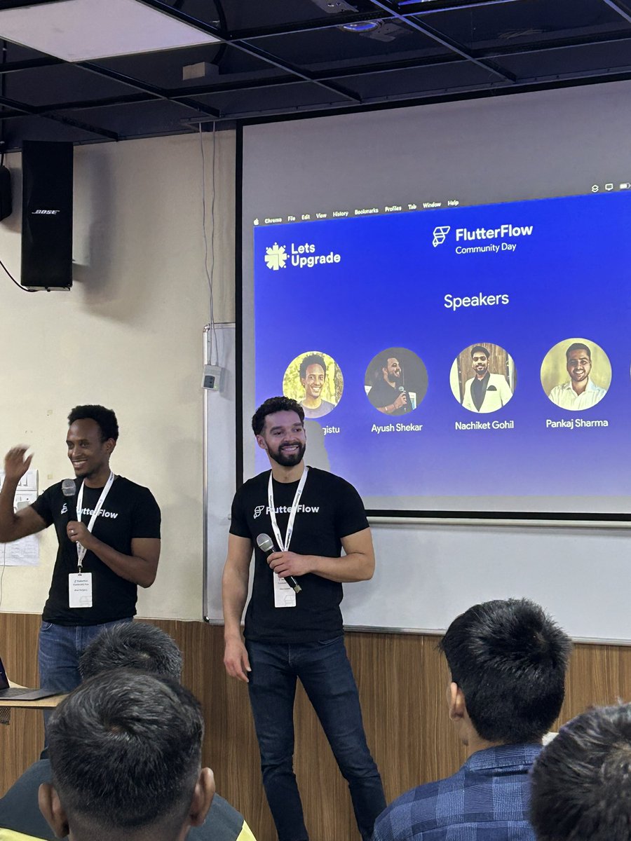 The Founders of FlutterFlow🔥🔥
Alex Greaves and Abel Mengistu
#ffdgmumbai #ffdgmumbai2024
<a href="/prashantrdalai/">prashant dalai</a> <a href="/iAdityaSutar/">Aditya Sutar</a> <a href="/ffdg_mumbai/">FlutterFlow Developer Group Mumbai</a>