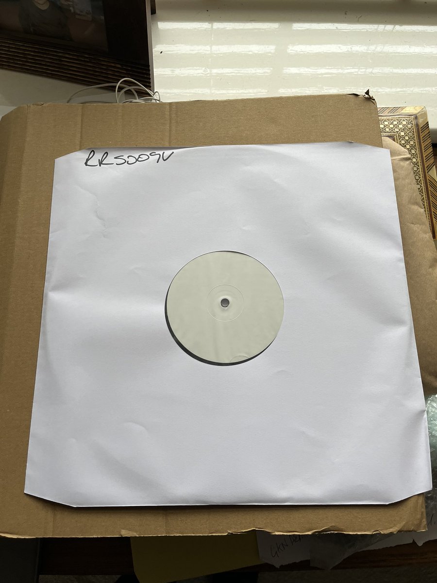 Erebus (2024 Remix) test pressing. We are getting closer 🙂