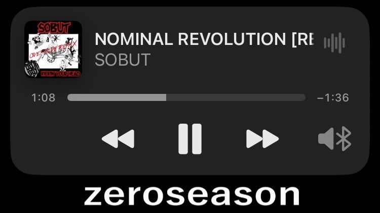 zeroseason_04's tweet image. 【今日の一曲】 

NOMINAL REVOLUTION/SOBUT

あがる🔥🔥🔥

#SOBUT